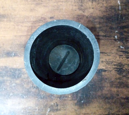 Japanese braided bamboo work Flower basket IKEBANA vase Tall h10.8" /436